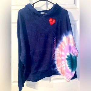 NWT Wildfox Tye-Dye Hoodie XXL